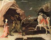 UCCELLO, Paolo Saint Goran and kite Sweden oil painting artist